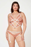 Two Piece Mesh Bra and Panty Set