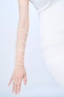 Elbow Long Wedding Gloves