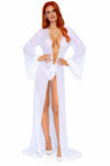 Plus Size Sheer Lingerie with Robe Set