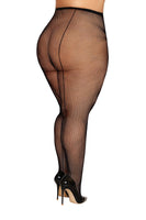 Fishnet Pantyhose with Playful Cut-out Details