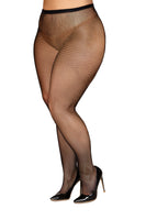 Seamless Knitted Fishnet Pantyhose