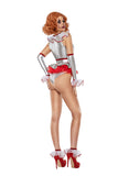 Creepy Clown Costume, Scary Halloween Clown Outfit with Haunting Makeup, Bold Colors & Striking Details for Haunted Houses, Parties & Events