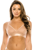 Plus Size Lace Triangle Bralette