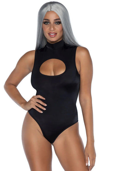 Spandex Keyhole Women's Bodysuit