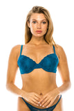 Embroidery Coverage Bra