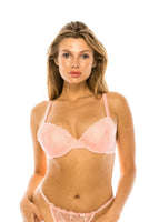 Embroidery Coverage Bra