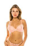 Embroidery Coverage Bra