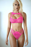 Tribal Design 2-Piece Fishnet Body stocking