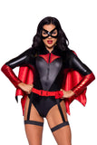 Four piece Vigilante Vixen Costume Set