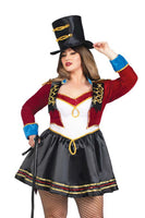 Plus Size Two Piece Classic Ringmaster costume