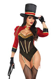 Two Pieces Ravishing Ringmaster Costume Set