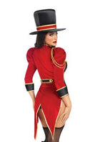 Two Pieces Ravishing Ringmaster Costume Set