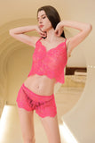 Two Piece Lace Nightwear Set