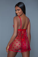 Sensual Side of Lingerie with Valentine Babydoll