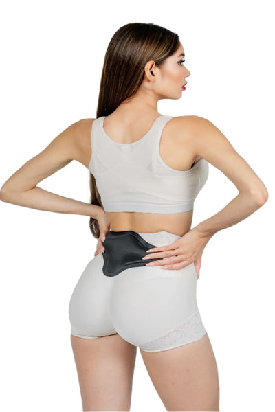 Small Lumbar Board for BBL Recovery – Ergonomic Back Support Pad – Post Lipo Accessory for Compression Garments