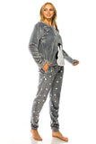 Two Piece Women's Pajama Hoodie Set