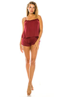 Soft Sleveless Pajama Short Set