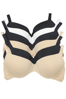 A-Cup Coverage Bra with Adjustable straps