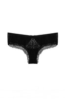 Satin And Lace Hipster Panty