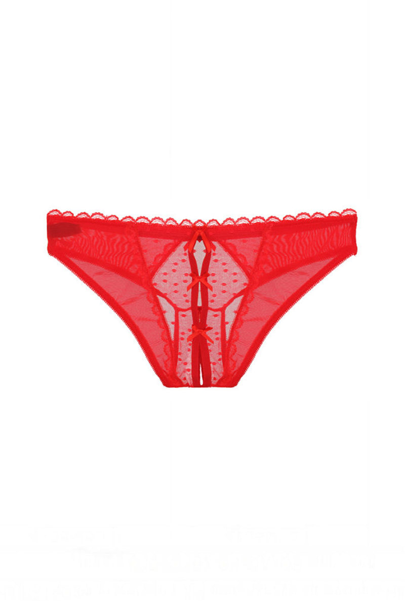 Mesh Crotchless Panty – Donna di Capri