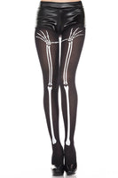 Skeleton hand tights