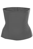 Laser Cut Microfiber Corset