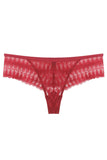 Plus Size Wide Band Lace Thong