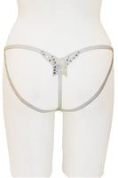 Butterfly Crotchless Thong