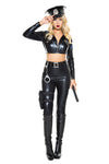 Seven Pieces Attractive Police Costume Set