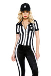 Four Pieces Half Time Referee Costume Set