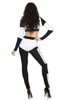 Two Pieces Galaxy Trooper Costume Set