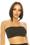 Seamless front tube top