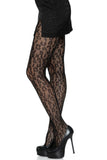 Leopard Net Tights