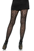 Leopard Net Tights