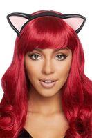 Latex Kitty Ear Costume Headband