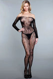 Lace Crotchless Bodystocking