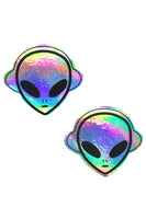 Kanye The Alien Super Holographic Nipztix Pasties