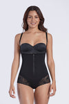 Thermal Hiphugger Lace Trim Bodysuit