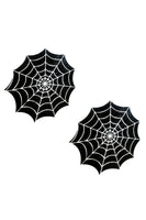 Blacklight Sequin Spiders Web Nipztix Pasties