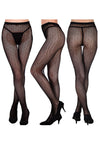 Dotted Sheer Pantyhose (6 Pack)