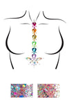 Adore Adhesive Body Jewels Sticker and Glitter Set