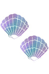 Lustful Lilac Mermaid Shell Pasties