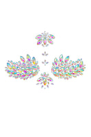 leaf shaped Crystal Nipztix Sticker Tops