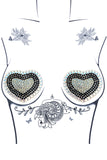 Heart Jewel Nipztix Pasties