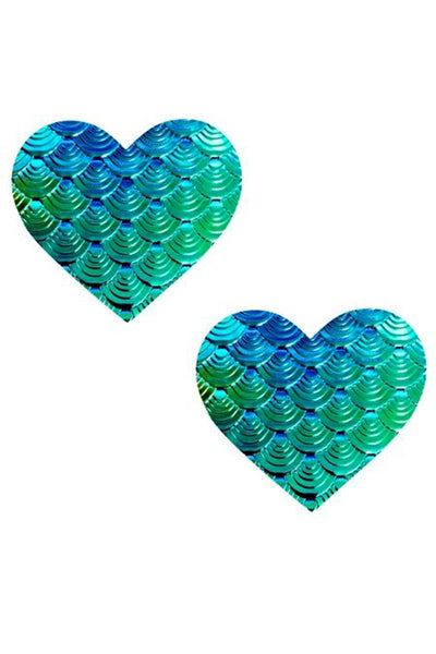 Space Mermaid 3D Holographic Pasties