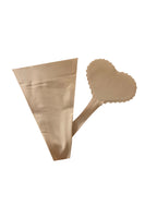 Nude Heart Invisi Knix Thong With Nipztix Pasties