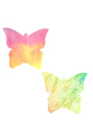 Rainbow Sherbet Tie Dye Butterfly Kisses Pasties