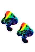 Rainbow Toadstool Nipple Cover Pasties