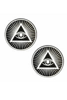 Third Eye Black Glitter Nipple Cover Pasties