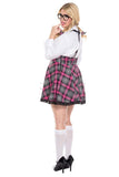 Plus High Class Nerdy Costume Set